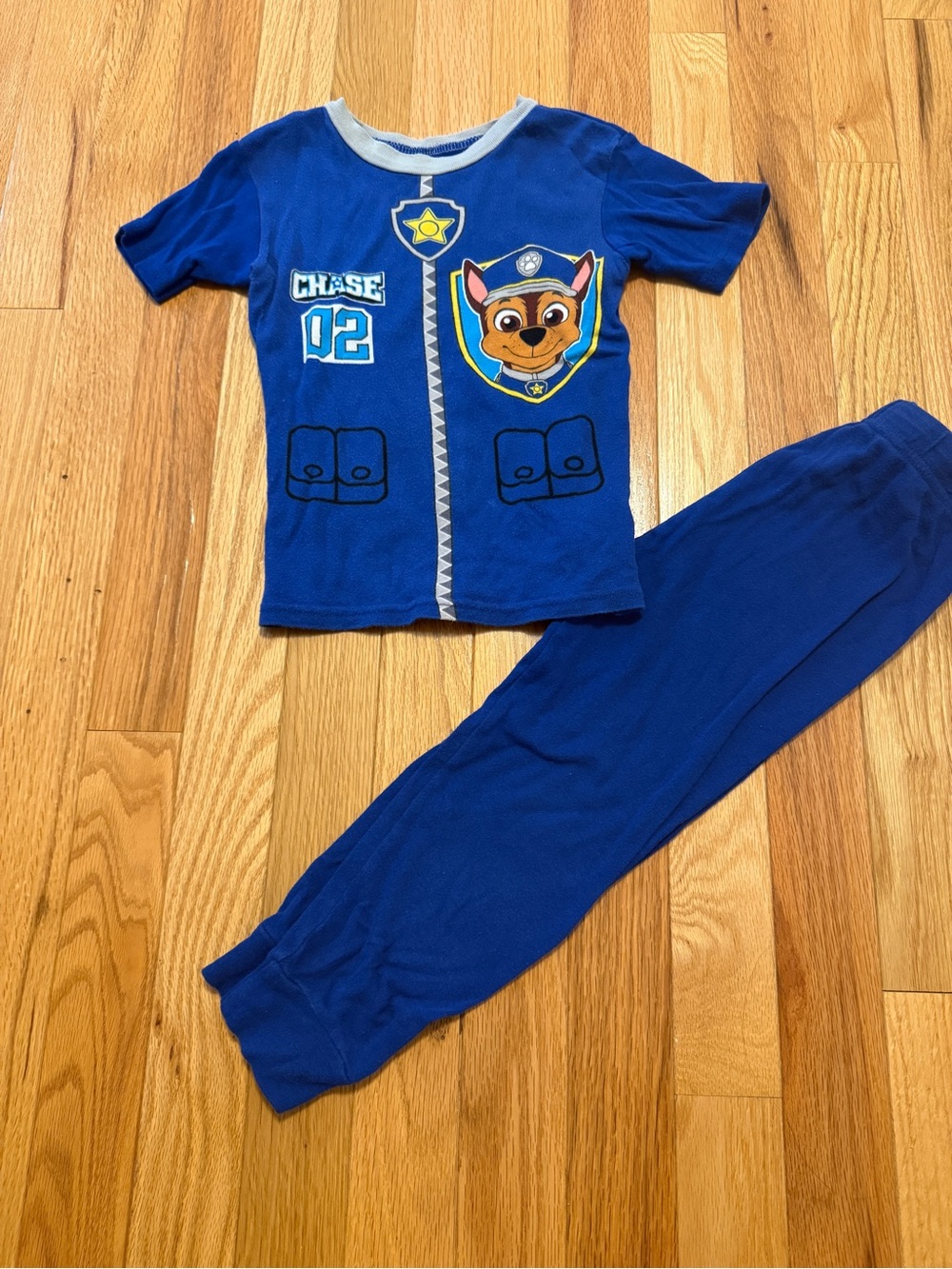 Paw Patrol Chase Royal Blue Kids Pajama Set